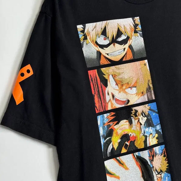 [BUNJANG] My Hero Academia Bakugo Official Licensed Short Sleeve T-Shirt XL / 나히아 히로아카 바쿠고 공식 라이센스 반팔 티셔츠 XL