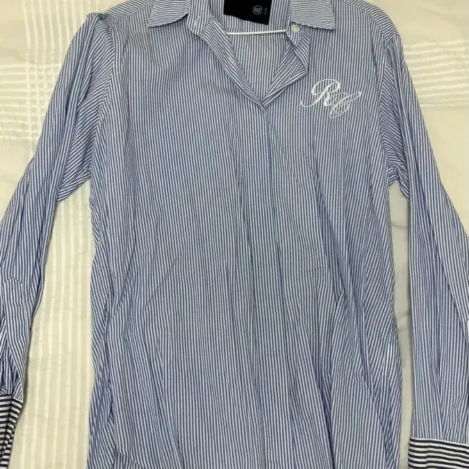 [BUNJANG] Recto Striped Shirt / 렉토 스트라이프셔츠