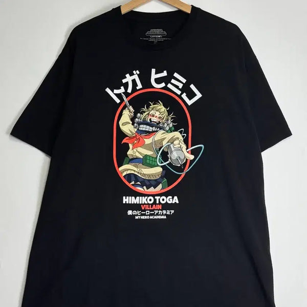 [BUNJANG] My Hero Academia Himiko Toga Villain Official Licensed T-Shirt XL / 나히아 히로아카 토가 히미코 빌런 공식 라이센스 반팔 티셔츠 XL