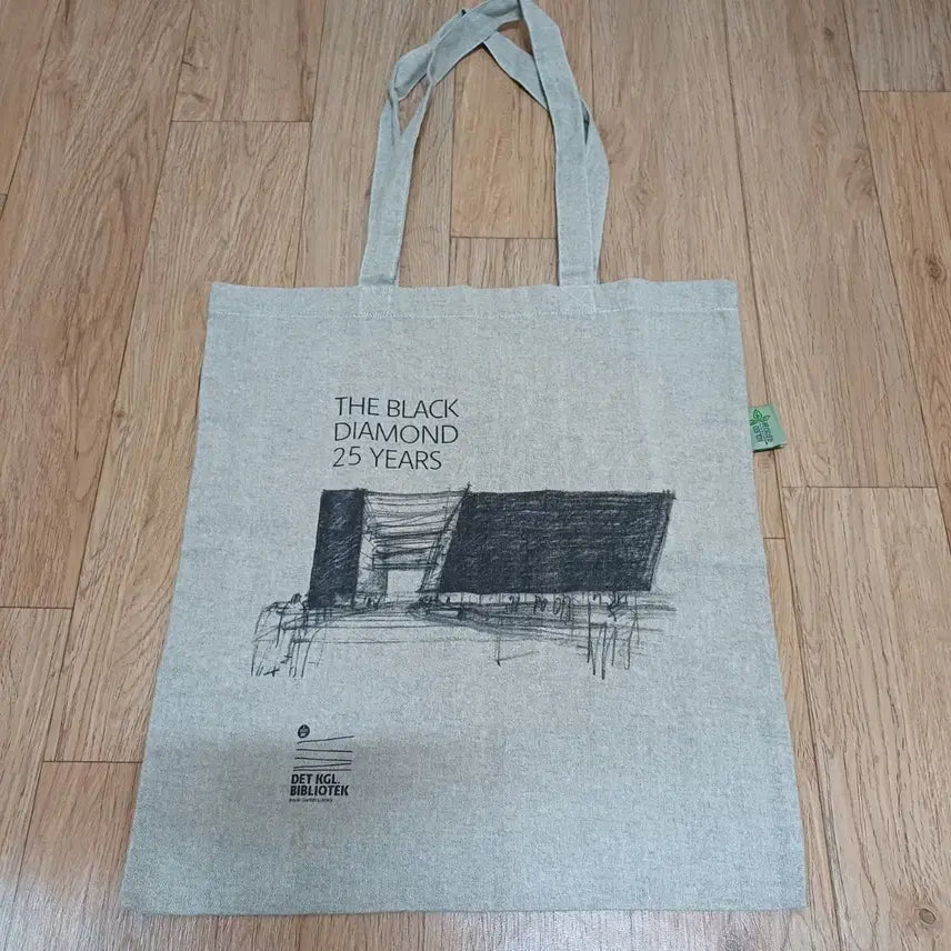 [BUNJANG] Royal Danish Library Black Diamond 25th Anniversary Eco Bag / 덴마크 왕립도서관 블랙 다이아몬드 25주년 에코백