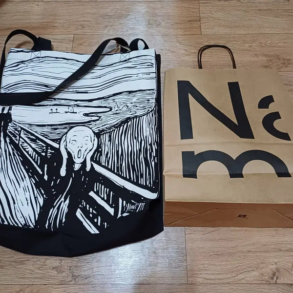 [BUNJANG] Munch The Scream Shoulder Bag / 뭉크 절규 에코백