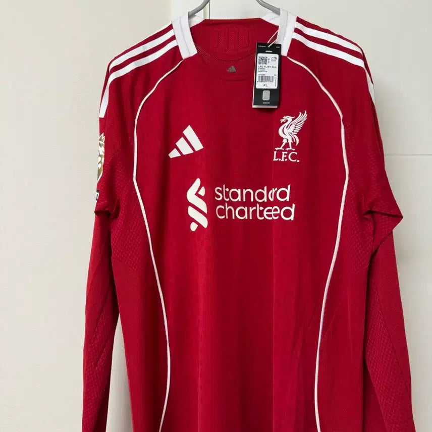 [BUNJANG] Liverpool 2025-2026 Authentic Home Jersey XL / [미착용-새상품]25-26 리버풀 어센틱 홈 XL