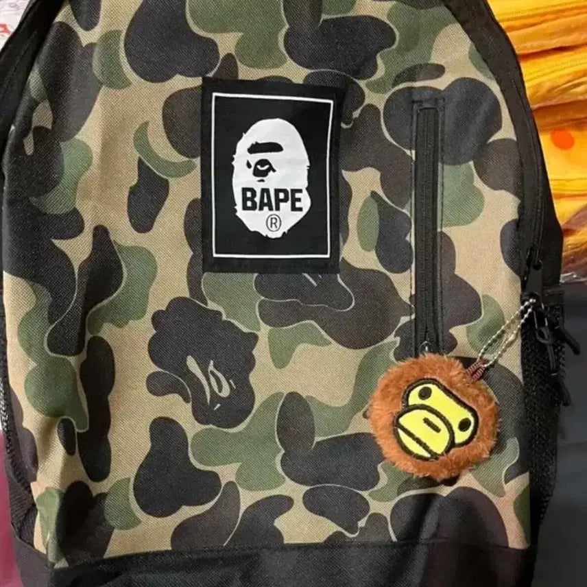 [BUNJANG] BAPE Camo Backpack (Authentic, New) / 국내배송 베이프 카모백팩 판매 [정품 새제품]