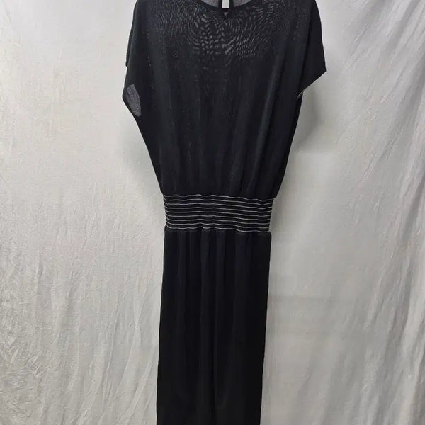 [BUNJANG] Black Banding Short Sleeve Dress / 블랙 밴딩 반팔 원피스 77 88가능