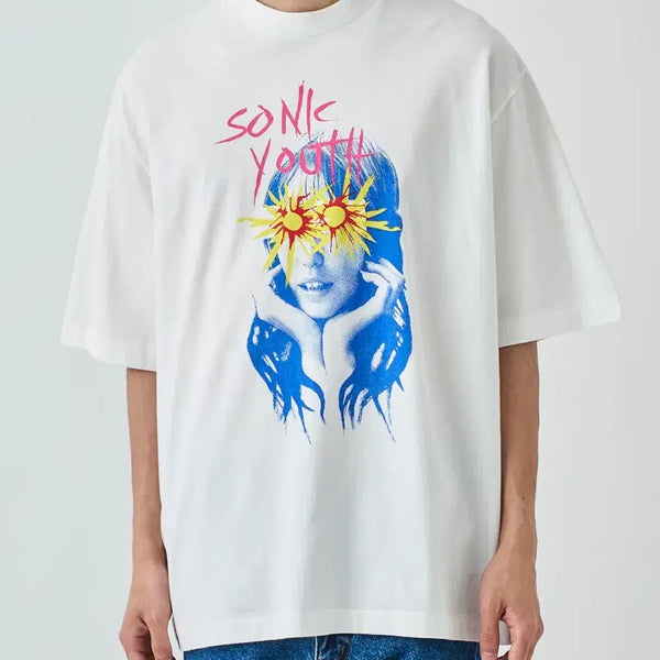 [BUNJANG] Blurhms ROOTSTOCK x Sonic Youth 24SS Vintage Wide Short Sleeve T-Shirt L / 24SS 블럼스 루트스탁 소닉유스 빈티지 와이드 반팔 티셔츠 L