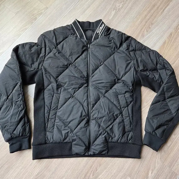 [BUNJANG] Titleist Men's Lightweight Down Jacket M Black / 타이틀리스트 남성 경량 거위패딩 자켓 M 블랙
