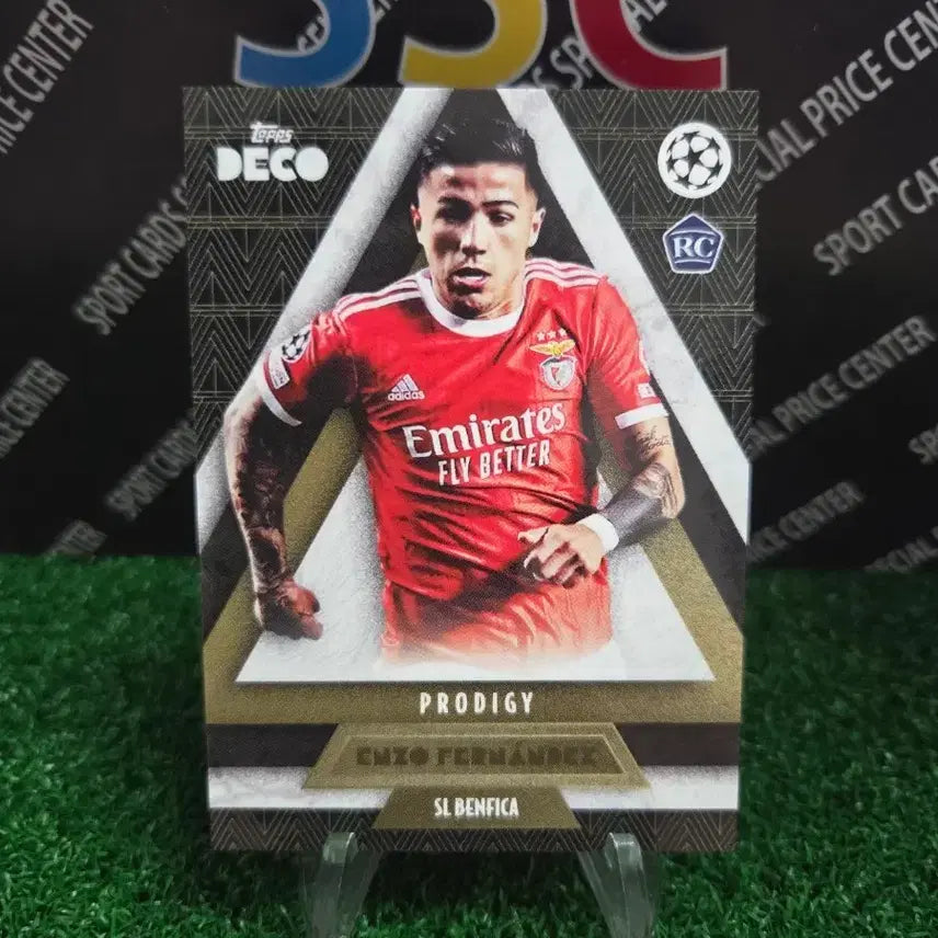 [BUNJANG] 2022 Topps Deco Enzo Fernández Benfica Rookie Soccer Card / 22탑스 데코 벤피카 엔조 페르난데스 루키축구카드!!