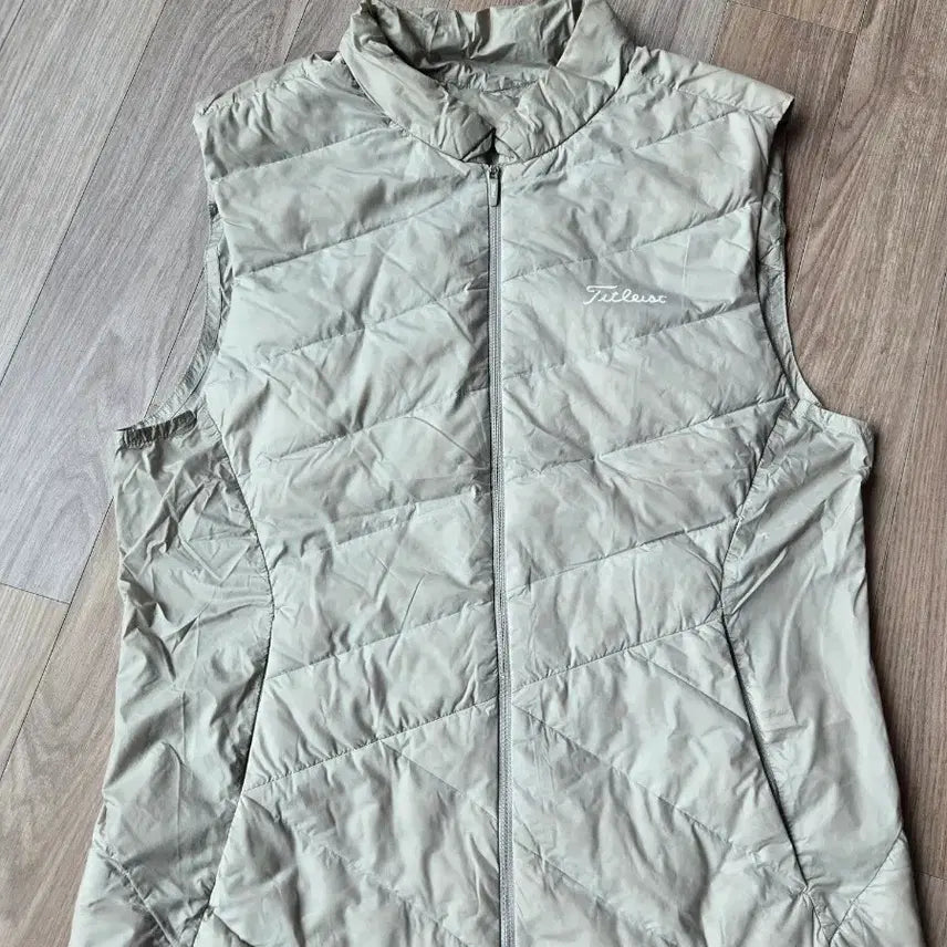 [BUNJANG] Titleist Lightweight Goose Down Vest - Grey (M/95) / 타이틀리스트 경량 거위패딩 조끼 M(95) 그레이