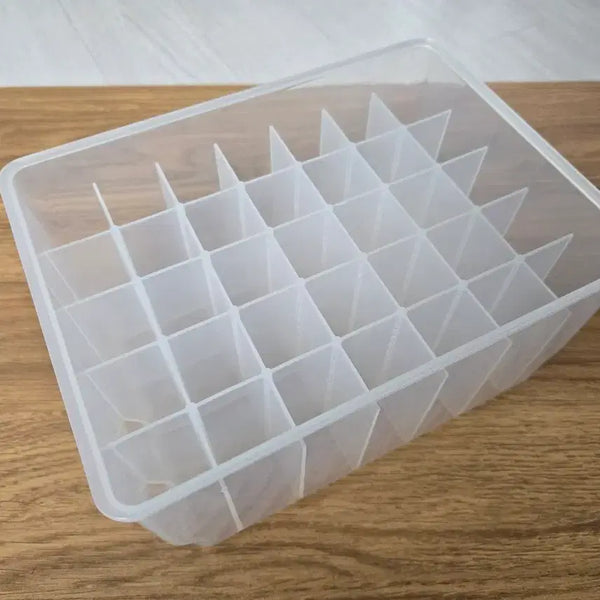 [BUNJANG] 35-Compartment Squid and Cuttlefish Lure Storage Case / 쭈꾸미 갑오징어 쭈갑 에기트레이 35구 보관 케이스 박스