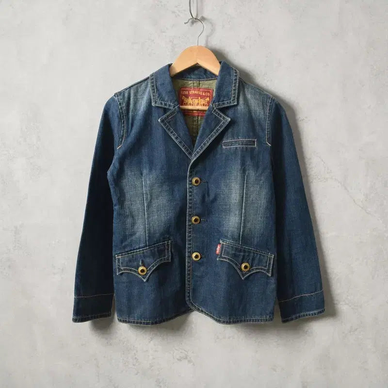 [BUNJANG] Levi's Kids Denim Tailored Jacket / 리바이스 청자켓 M0444