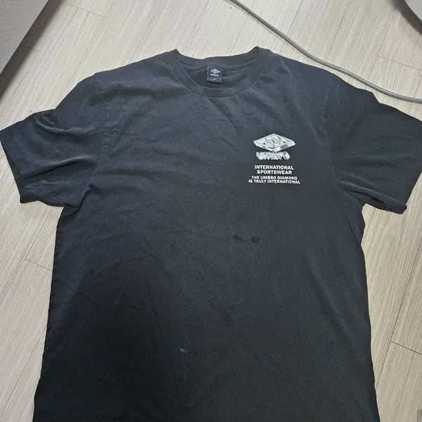 [BUNJANG] Umbro Black Printing Short Sleeve T-Shirt XXL / 엄브로 프린팅 반팔티 110 XXL