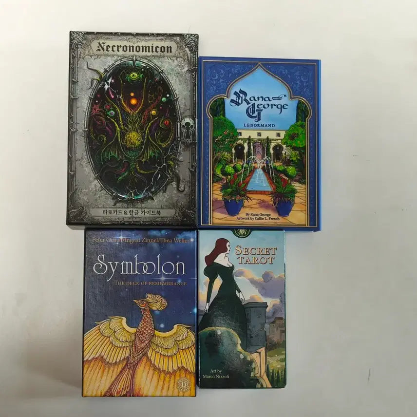 [BUNJANG] Lana George Lenormand, Secret Tarot, Necronomicon, Symbolon Oracle Cards / 타로 시크릿 심볼론 라나 조지 레노먼드 네크로노미콘 팝니다