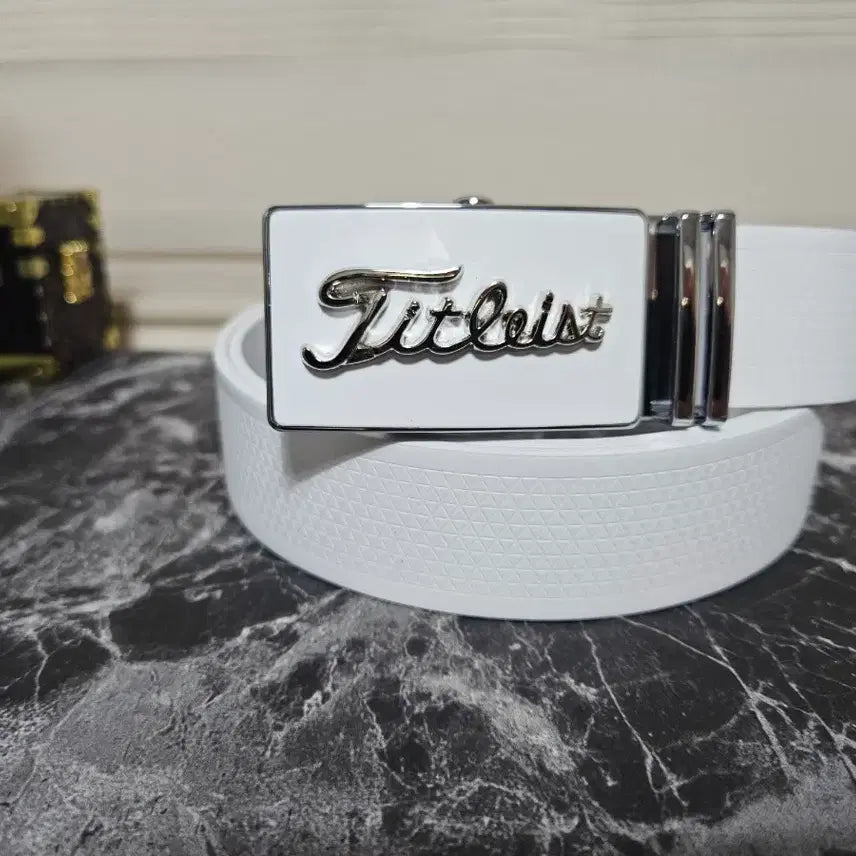 [BUNJANG] Titleist Automatic Leather Golf Belt / 타이틀 리스트 자동 가죽 골프벨트