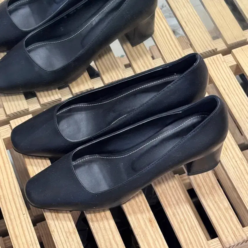 [BUNJANG] SAPPUN 5cm Black Pumps Interview Shoes Dress Shoes / 사뿐 5cm 검정 펌프스힐 면접구두 정장구두