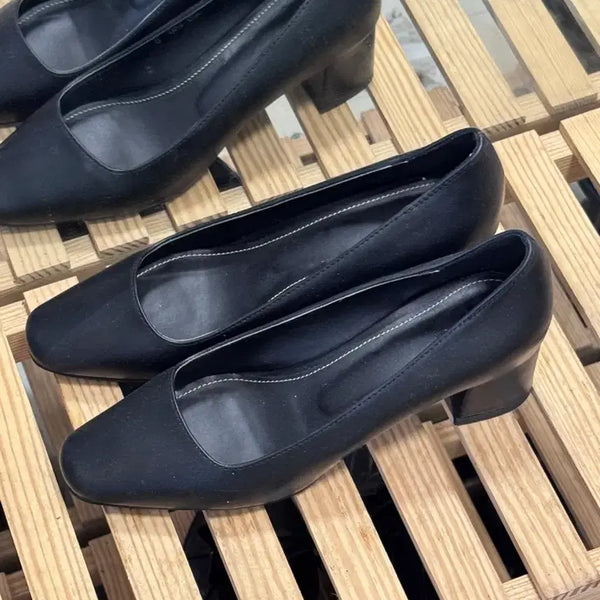 [BUNJANG] SAPPUN 5cm Black Pumps Interview Shoes Dress Shoes / 사뿐 5cm 검정 펌프스힐 면접구두 정장구두