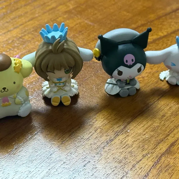 [BUNJANG] Sanrio Characters Wedding Figure Set / 산리오 캐릭터즈 웨딩 피규어 세트