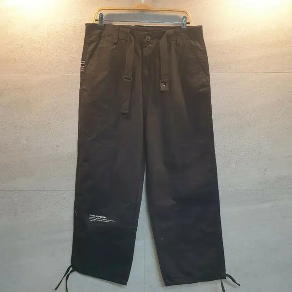 [BUNJANG] MR.SCAREORCW Black Pants / 미착! MR.SCAREORCW. 블랙. 팬츠.