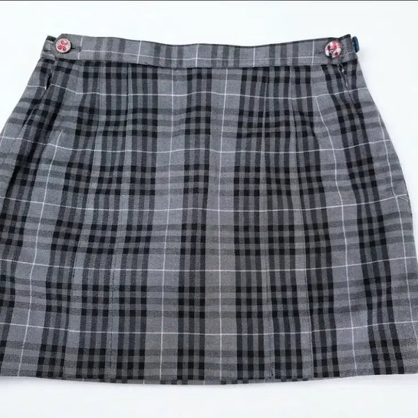 [BUNJANG] School Uniform Checkered Skirt (Spring/Autumn) / 예쁜 여자교복 춘추용 교복짧치 체크(68)