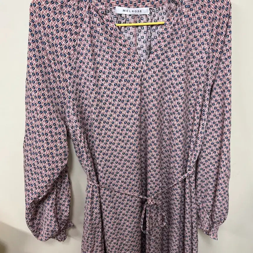 [BUNJANG] Japanese Vintage Long Dress Floral Pattern / 일본 빈티지 롱 원피스