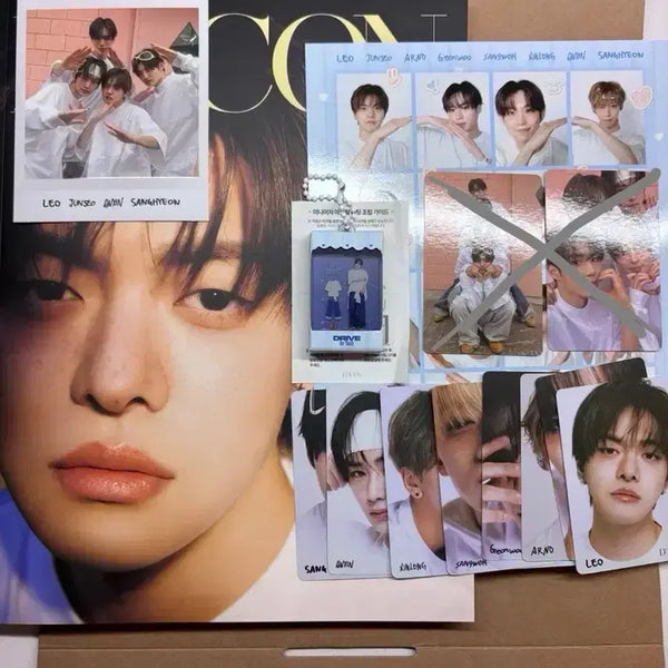 [BUNJANG] Dicon Leo A Version Photocard / 원가양도, 특전포함)디아이콘 리오 A 버전 카카오톡 선물하기 셀포제외