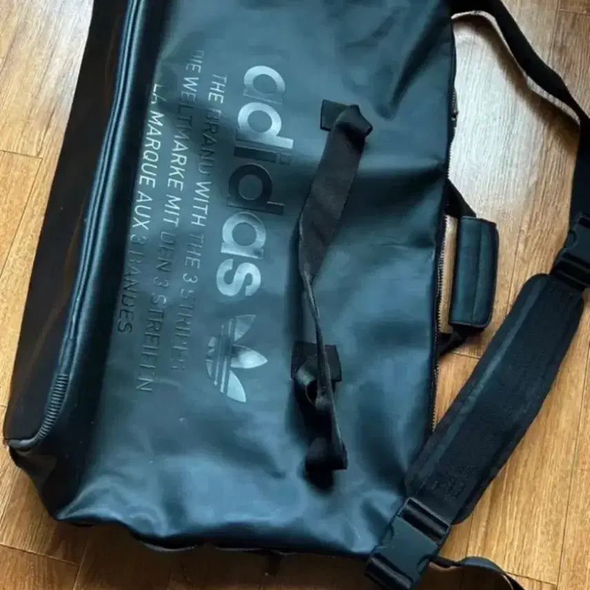 [BUNJANG] Adidas Black Duffel Bag / 아디다스 블랙 더플백