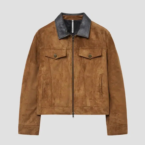 [BUNJANG] Noir Suede Western Crop Jacket / 급처 가격 안내립니다) 노이어 스웨이드 웨스턴 크롭 자켓