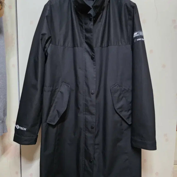 [BUNJANG] Skechers Women's Spring Coat Black / 스케쳐스 여성 봄 코트