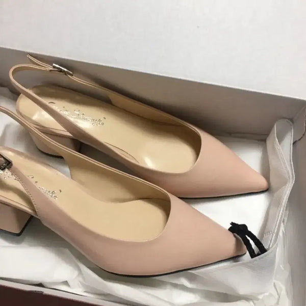 [BUNJANG] Jeon Yunhee Geo & Samansa Handmade Slingback Shoes / 전윤희 지오앤사만사 수제화 슬링백(새상품)