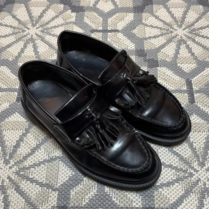 [BUNJANG] Dr. Martens Adrian Loafers Black Leather / (250) 닥터마틴 아드리안 로퍼 블랙