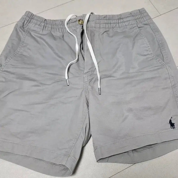 [BUNJANG] Polo Ralph Lauren Fraser Shorts / 폴로 랄프로렌 반바지 그레이 프랩스터 xs qr인증 쇼츠
