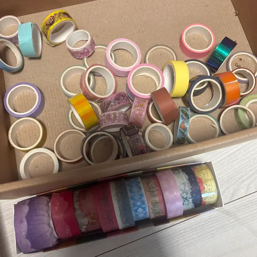 [BUNJANG] Masking Tape Bundle Set / 다꾸 테이프 마스킹테이프 마테 일괄 처분 판매