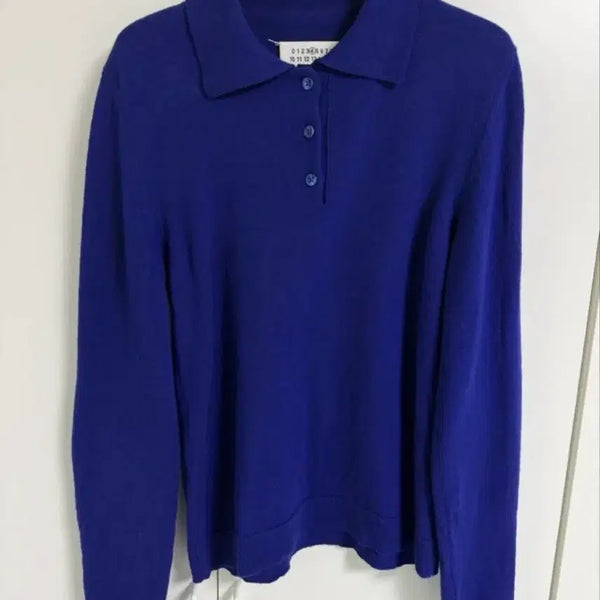 [BUNJANG] Maison Margiela Stitch Collar Knit / 메종마르지엘라 스티치 카라 니트