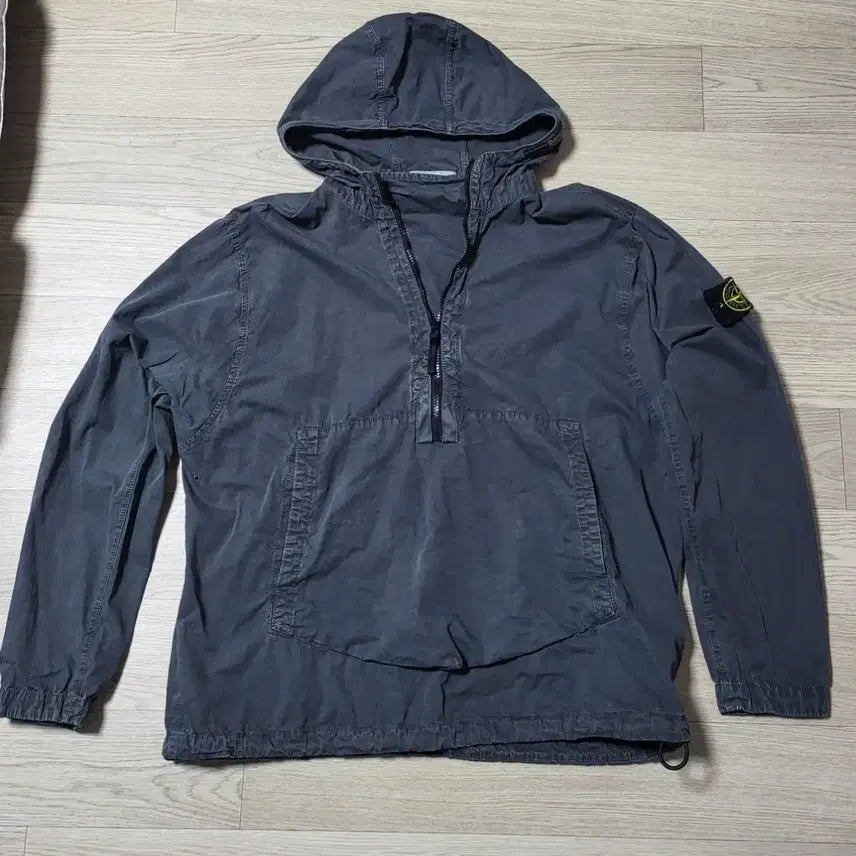 [BUNJANG] Stone Island Brushed Cotton Anorak Grey L / 스톤아일랜드 아노락