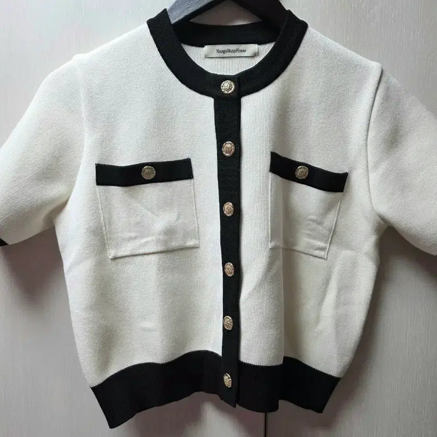 [BUNJANG] Mango Many Please CIEL Gold Cardigan / 망고매니플리즈CIEL GOLD CARDIGAN