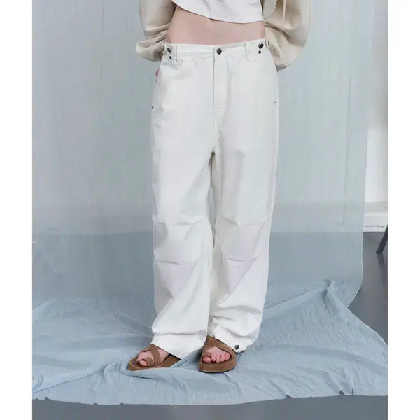 [BUNJANG] Poetto Adjust Ivory Pants / 새상품 [s] 포에토 Adjust ivory pants 바지