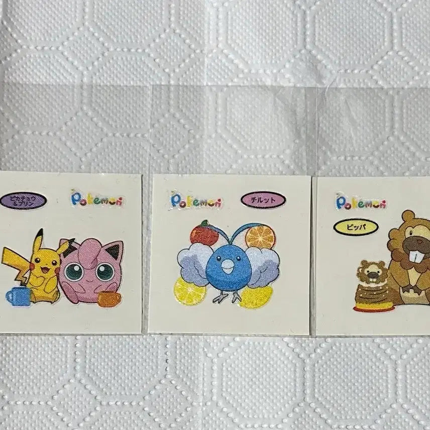 [BUNJANG] Pokemon Stickers Japan Edition / 일본판 포켓몬 띠부씰