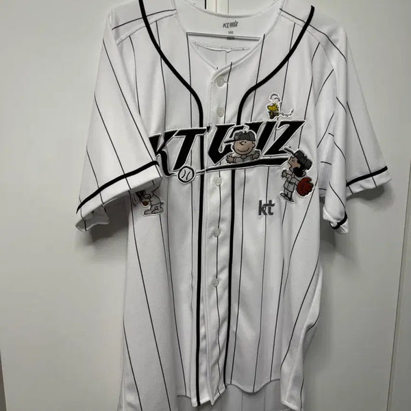 [BUNJANG] KT Wiz Lotte Loas Snoopy Collaboration Baseball Uniform / kt위즈 로하스 스누피 유니폼