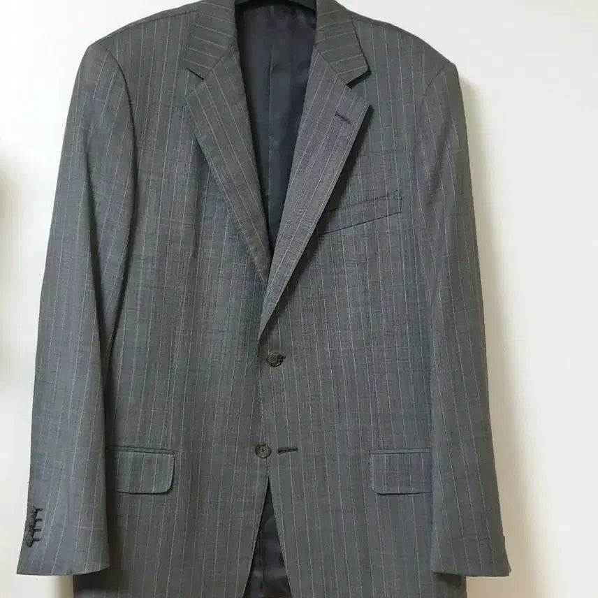 [BUNJANG] Ermenegildo Zegna Traveller Stripe Jacket 52R / Ermenegildo Zegna Traveller 스트라이프 자켓 52R