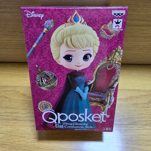 [BUNJANG] Disney Frozen Elsa Qposket Figure (Sealed) / 겨울왕국 엘사 큐포스켓 Qposket 피규어 미개봉 판매