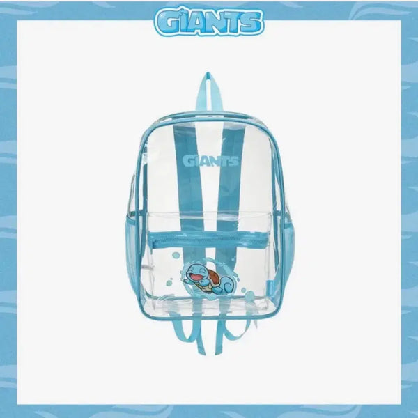 [BUNJANG] Lotte Giants Goomba Transparent Backpack Set / (새상품)롯데 자이언츠 꼬부기 투명 백팩 세트