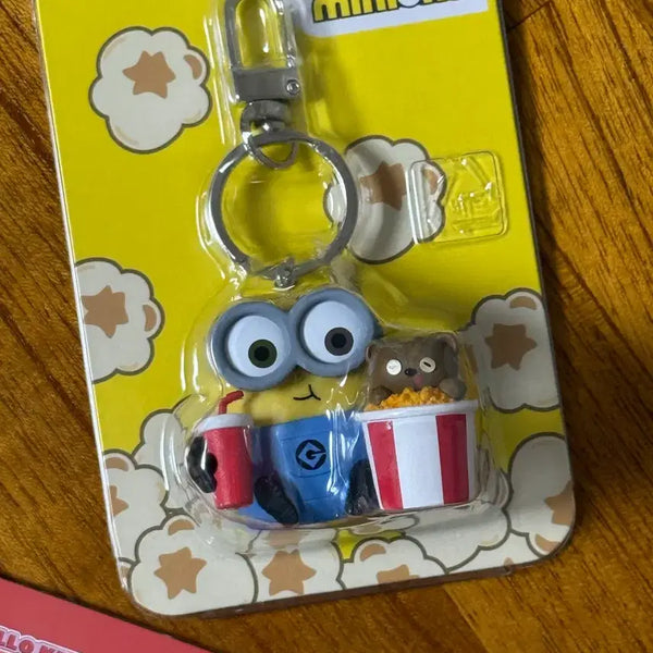[BUNJANG] Minions Popcorn Keychain / 미니언즈 팝콘 키링 새상품