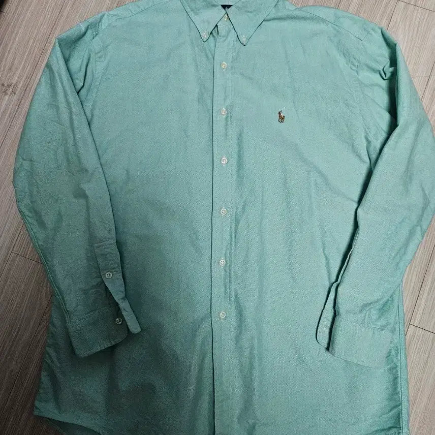 [BUNJANG] Polo Ralph Lauren Emerald Oxford Shirt L / 폴로 에메랄드 옥스포드 남방 셔츠 110 L