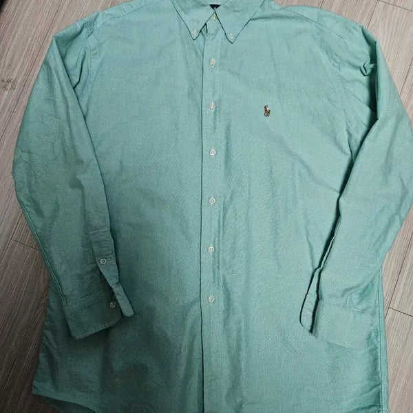 [BUNJANG] Polo Ralph Lauren Emerald Oxford Shirt L / 폴로 에메랄드 옥스포드 남방 셔츠 110 L