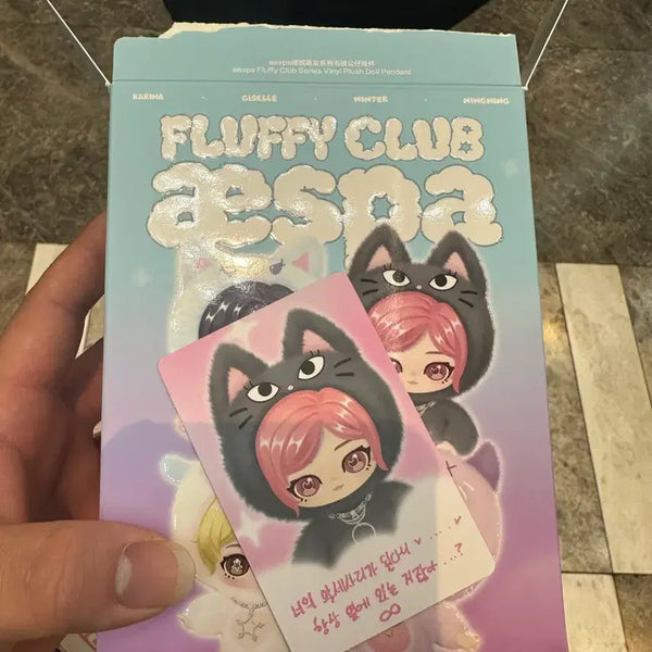 [BUNJANG] Pop Mart Aespa Giselle Fluffy Club Figure / 팝마트 에스파 지젤