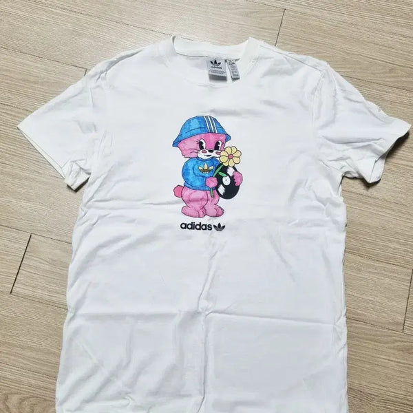 [BUNJANG] Adidas Retro Rabbit T-Shirt / 레트로 아디다스 토끼 반팔