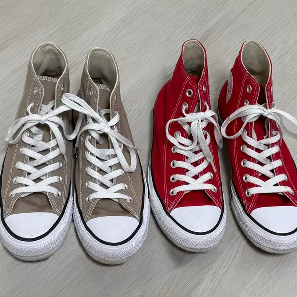 [BUNJANG] Converse Chuck Taylor All Star High Top Sneakers Bundle Set / 컨버스 척테일러 올스타 하이 255 일괄