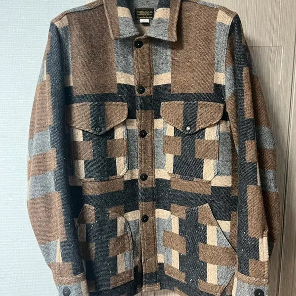 [BUNJANG] RRL Wool Jacquard Jacket / 더블알엘 울 자카드 자켓