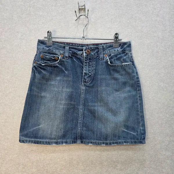 [BUNJANG] American Eagle Denim Mini Skirt / 아메리칸이글 데님 미니 스커트 AMERICAN EAGLE