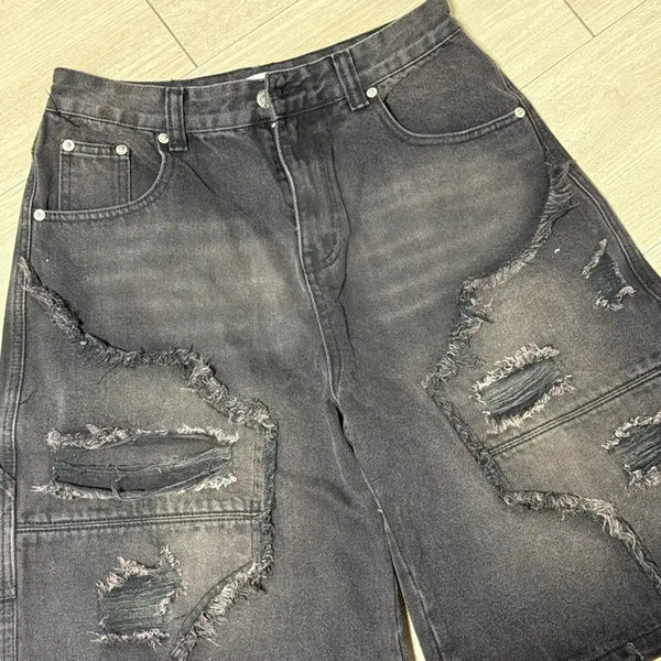 [BUNJANG] Vintage 7-Seam Denim Shorts / 빈티지 버뮤다 팬츠