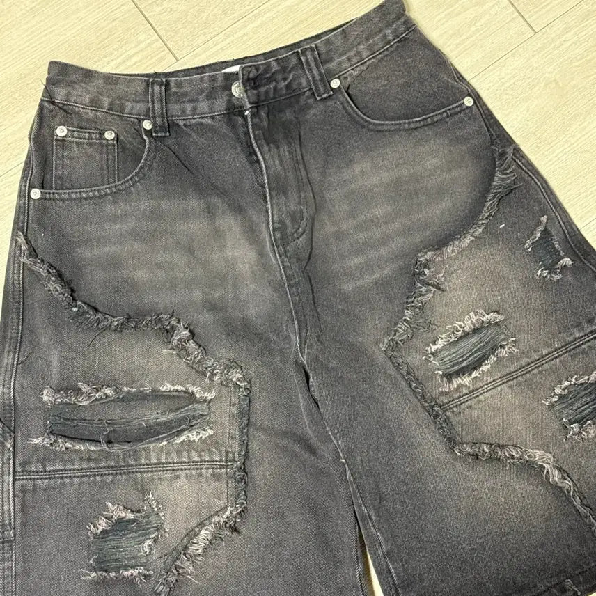 [BUNJANG] Vintage Bermuda Denim Shorts / 빈티지 버뮤다 팬츠